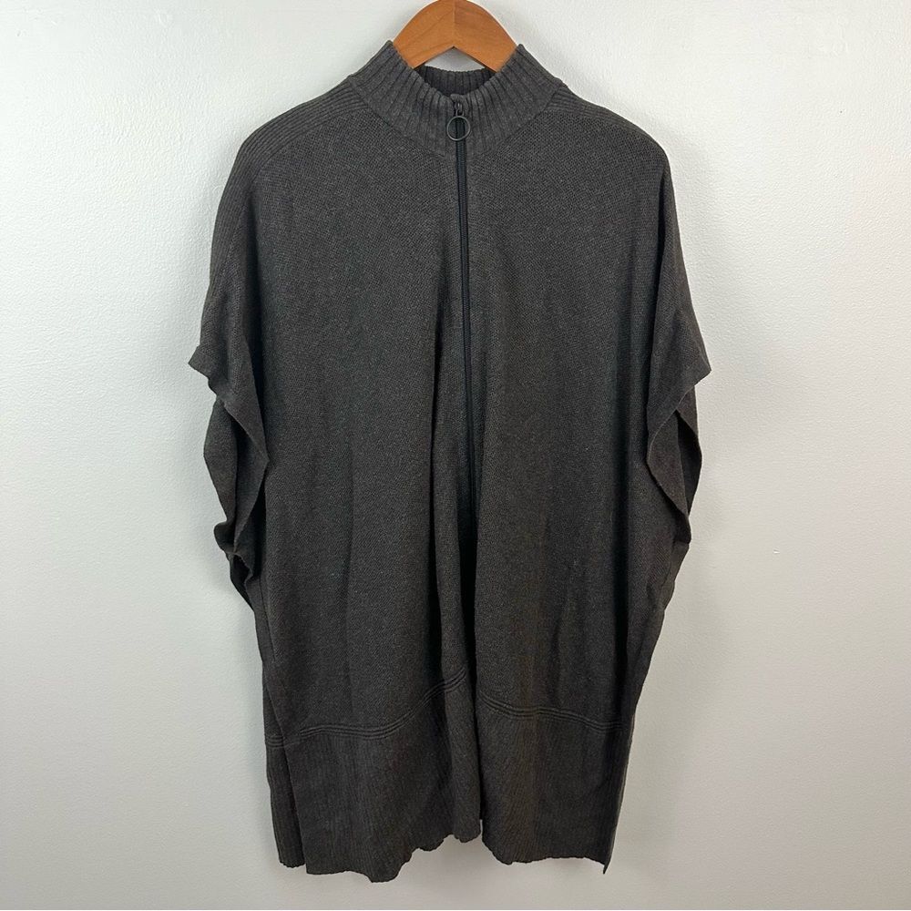 Lululemon Heathered Black Call Me Cozy Wrap Size One Size Winter Layering